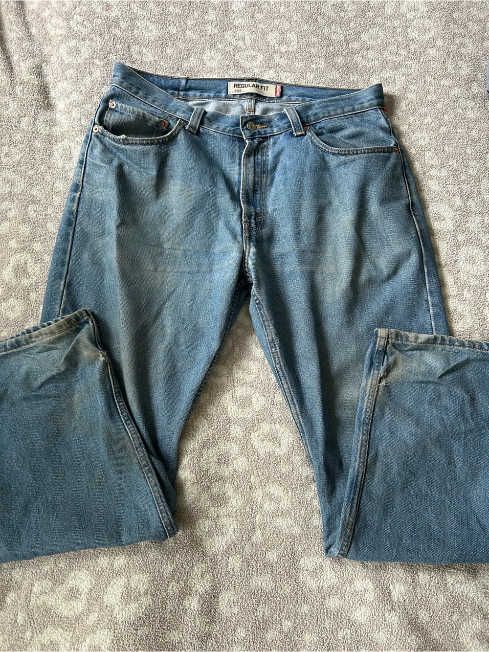 Levi's Blue Wide-Leg Women's Jeans